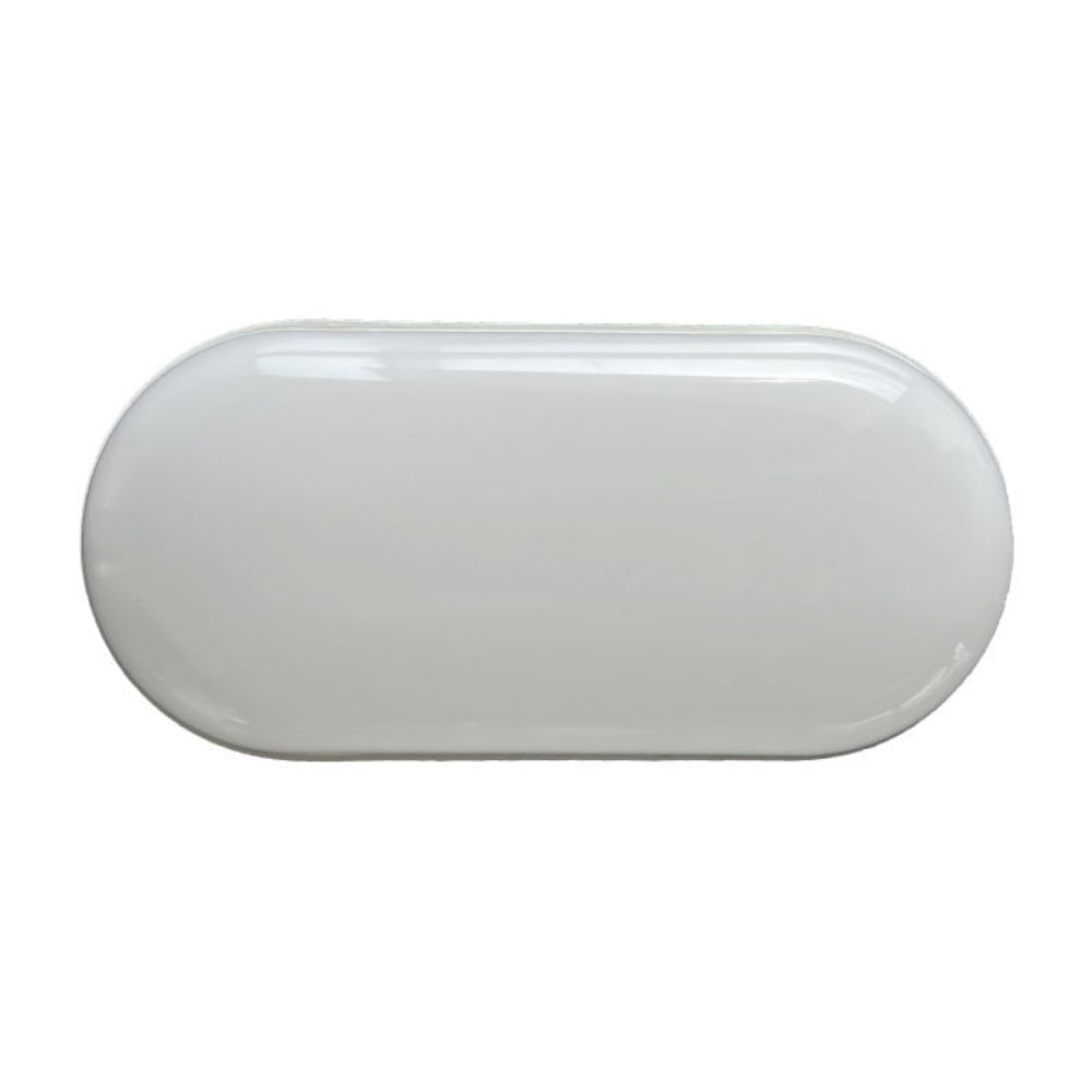 Aplique exterior led Luminika Ovalado 12w Luz fría Ip65
