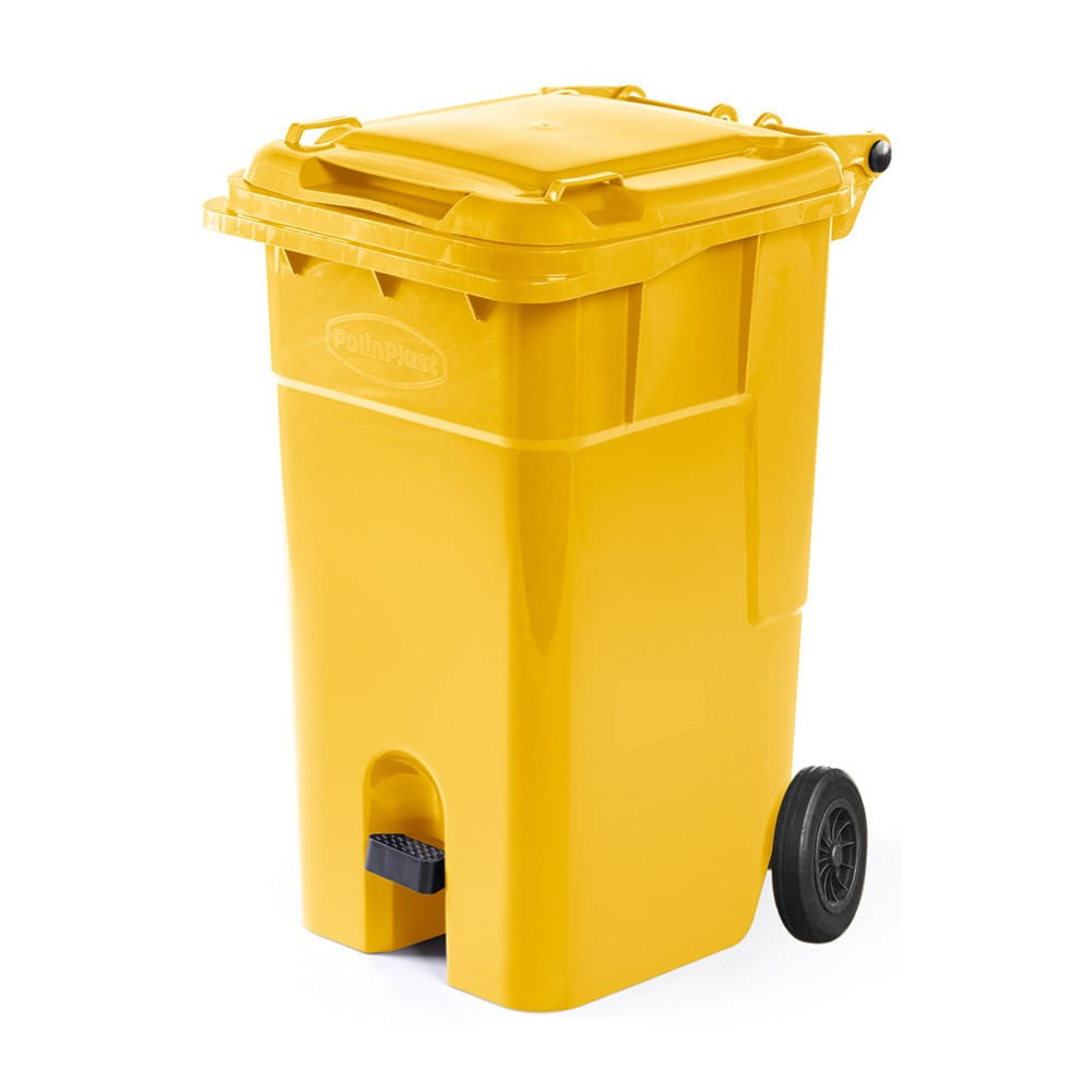 Tacho con pedal y ruedas N° 120 Amarillo Polinplast
