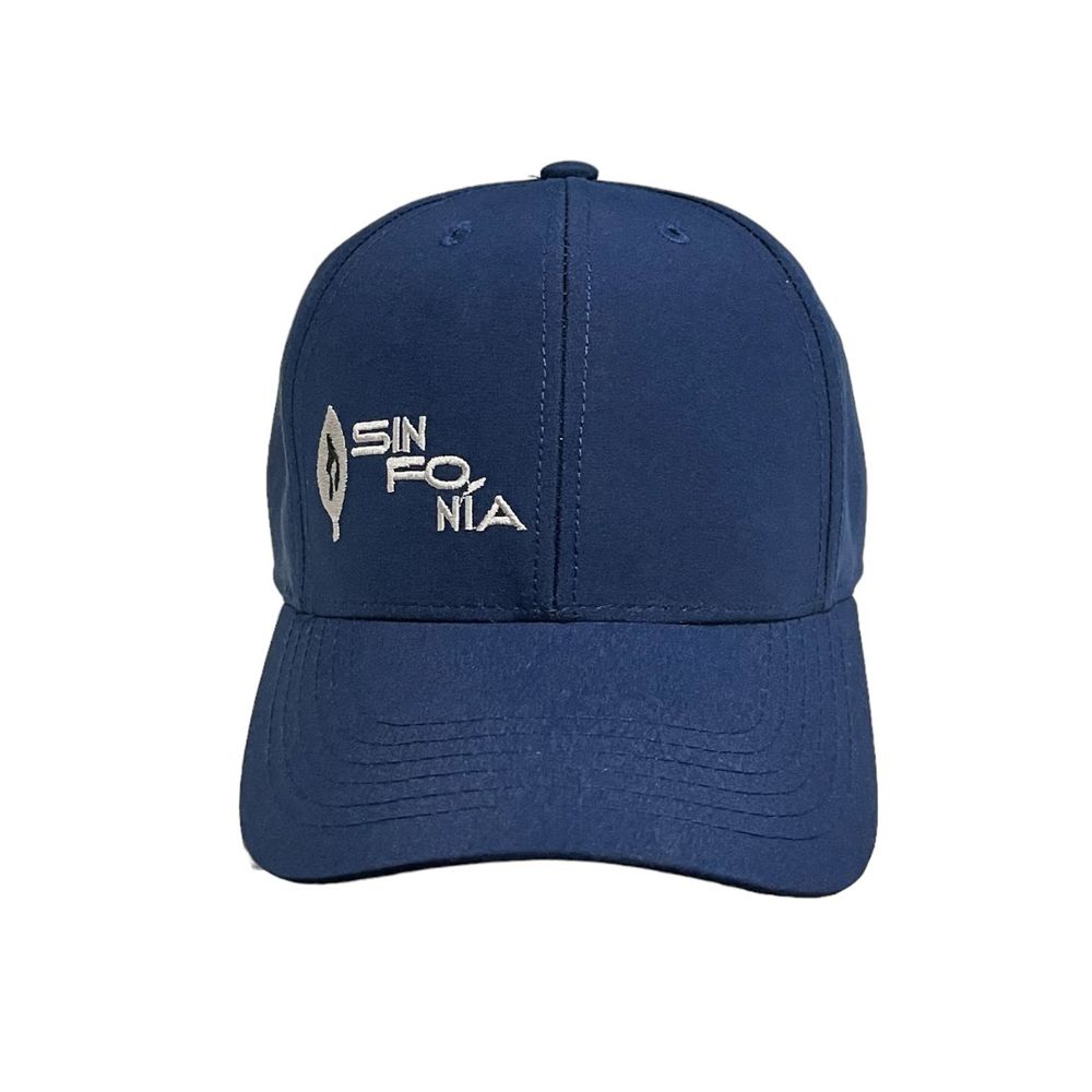 Gorro Sinfonia Clasico Logo Hoja Uv-UPF50 Azul