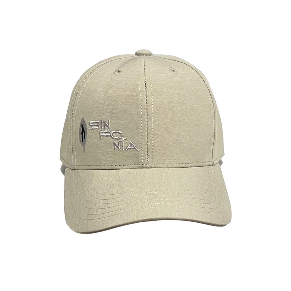 Gorro Sinfonia Clasico Logo Hoja Uv-UPF50 Beige