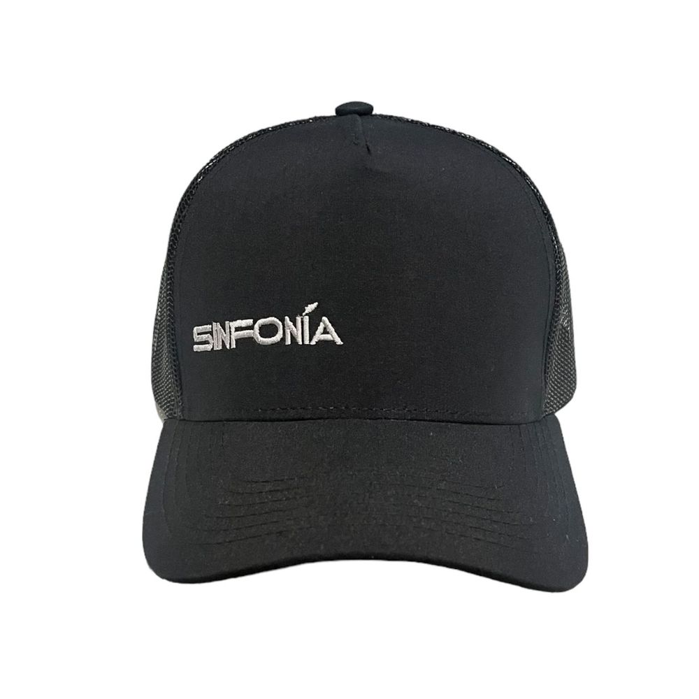 Gorro Sinfonia Con Malla Uv-UPF50 Negro