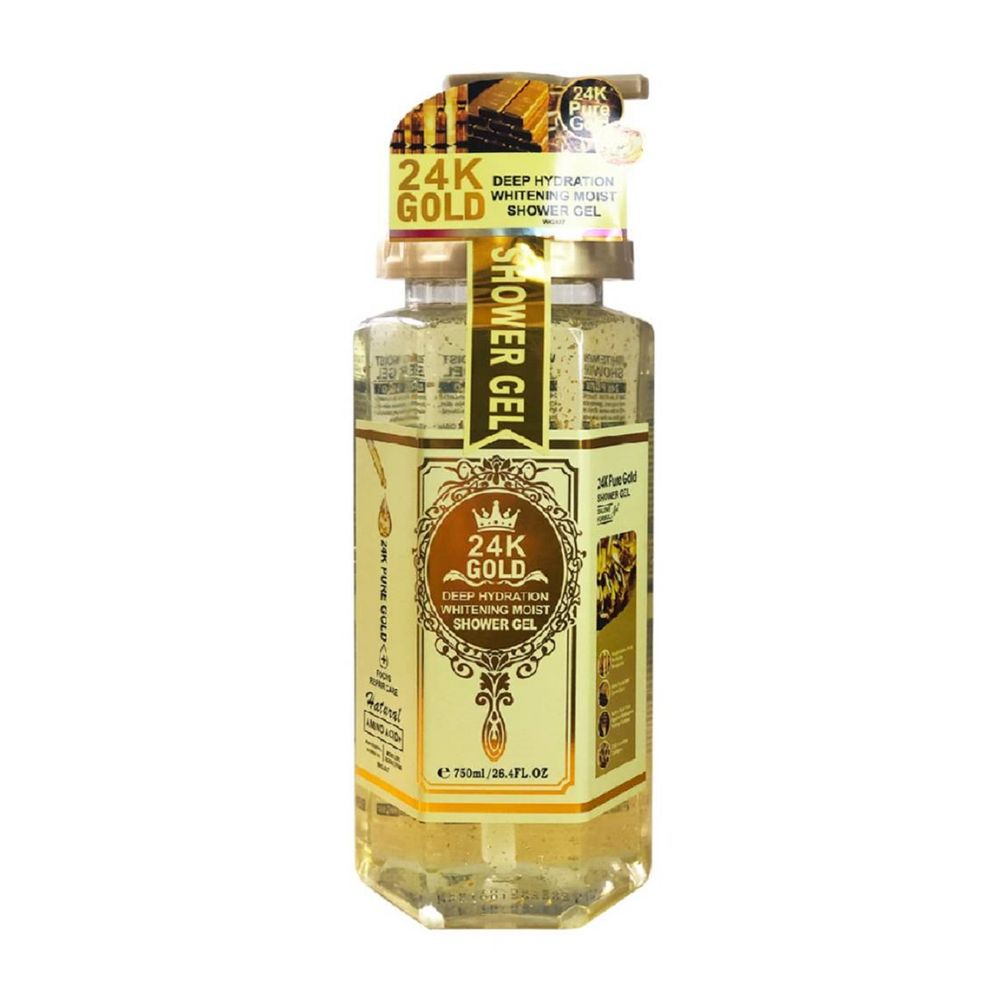 24k Gold gel de ducha Wokali