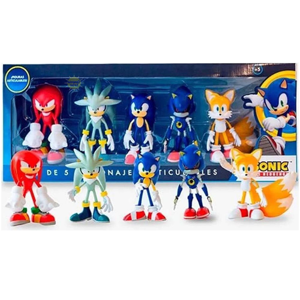 Muñecos de sonic y best sale sus amigos