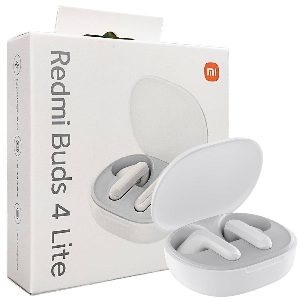 Audifonos Redmi buds 4  Lite Xiaomi Bluetooth Blanco