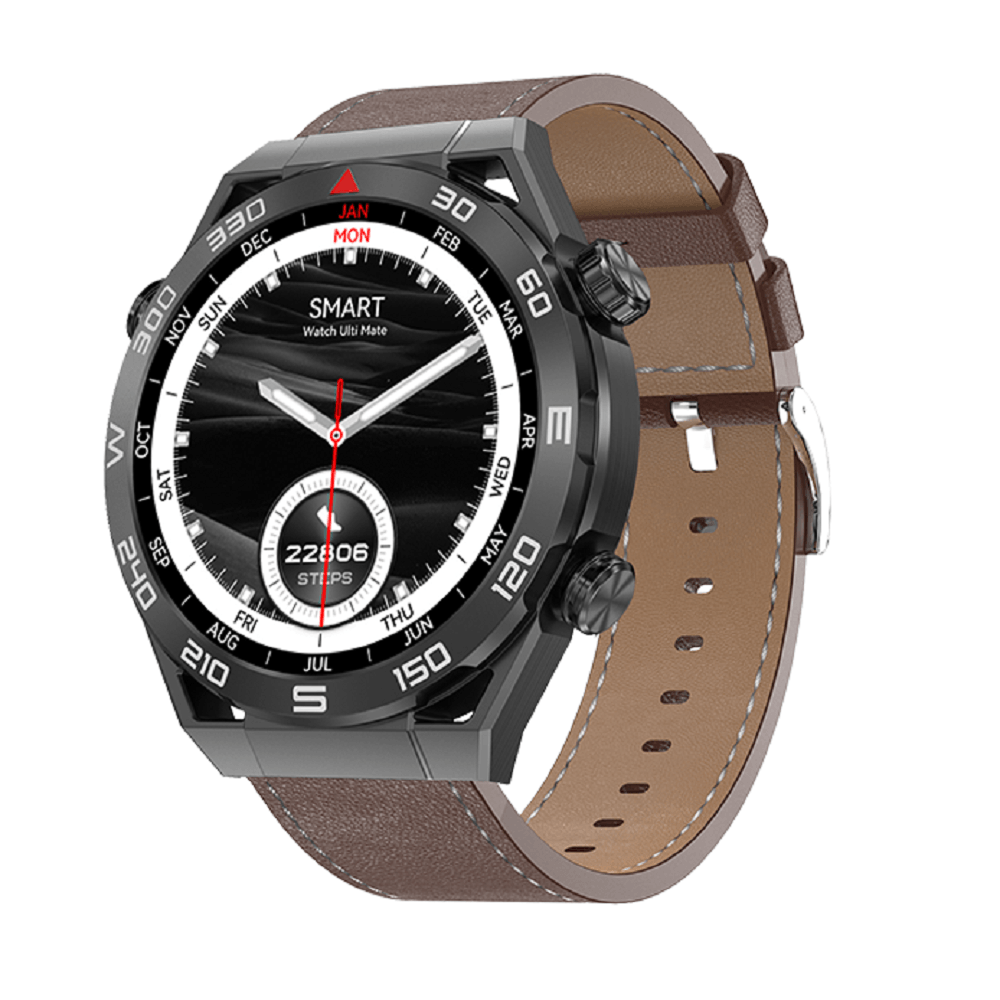 SMARTWATCH NEGRO DT3 ULTRA MATE MODELO 2023 CUERO
