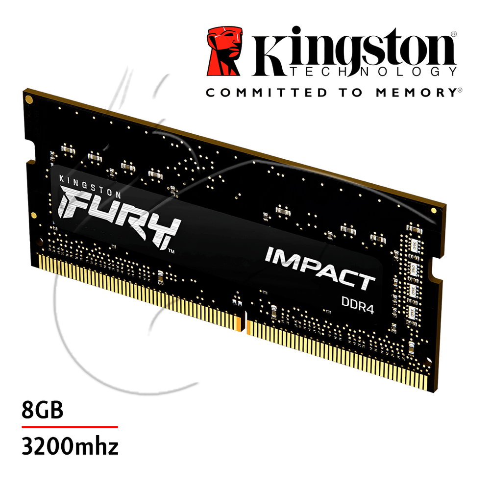 Memoria Ram Fury Impact 8gb 3200mhz Original