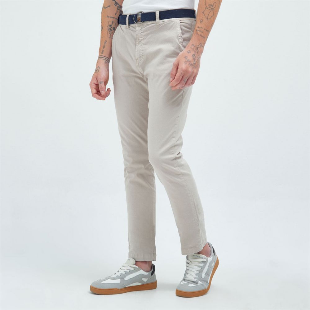 Pantalon AMC Correa Chino Beige Hombre