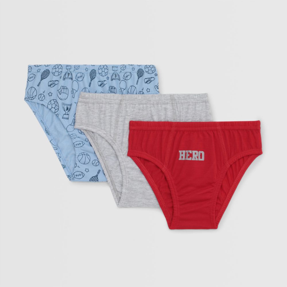 Calzoncillos Pack X3 Para Niño Circus Nov