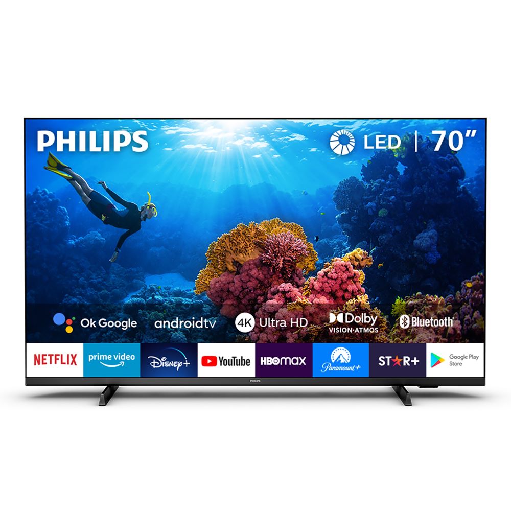 Televisor Philips 70PUD7406 Negro mate