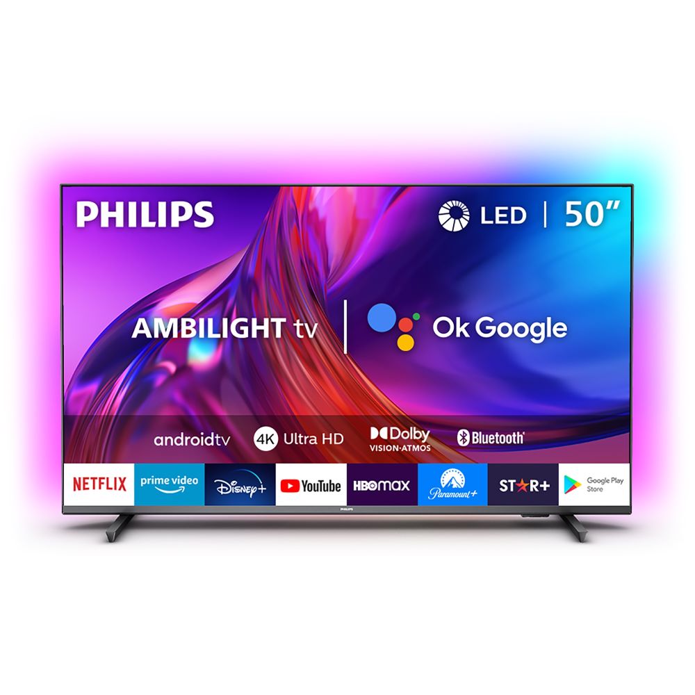 Televisor Philips Ambilight 50 50PUD7906 Led Ultra HD 4K