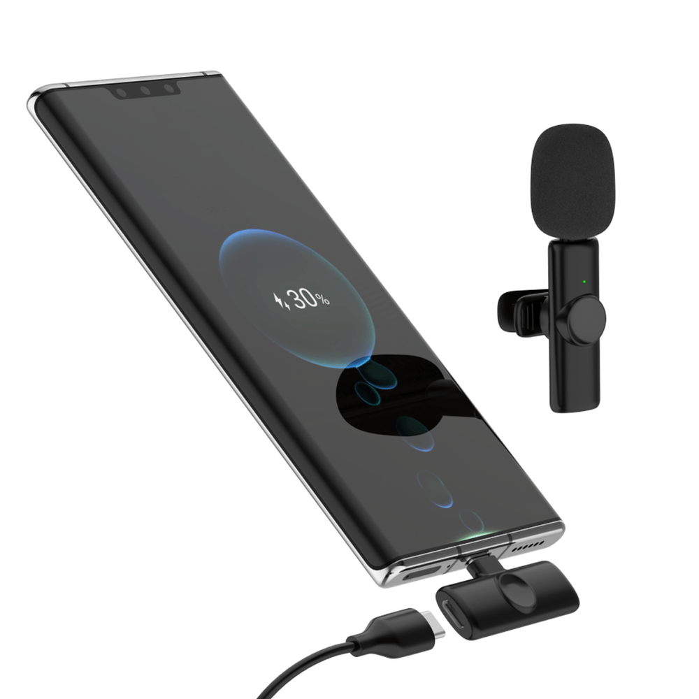 Microfono Inalambrico Solapero K8 con Adaptador Lightning para Iphone I  Oechsle - Oechsle