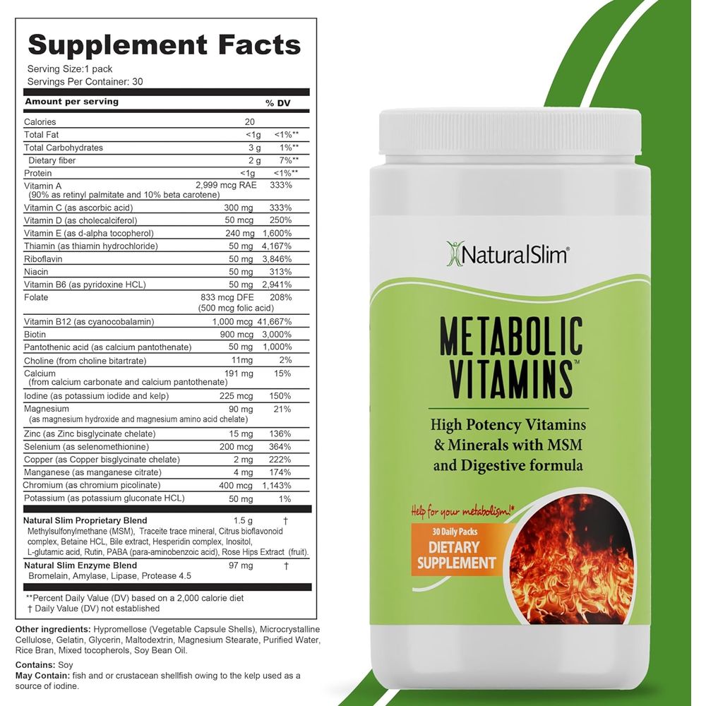 Metabolic Vitamins™ - NaturalSlim - Oechsle