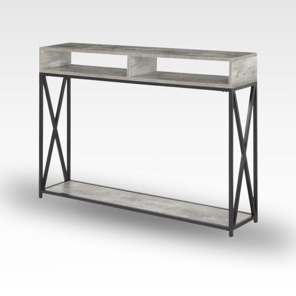 Consola Recibidor Industrial Berilio Cemento Coric