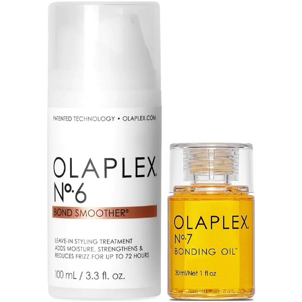 Crema Bond Smoother + Aceite Bonding Oil Olaplex 6 + Olaplex 7 - Oechsle