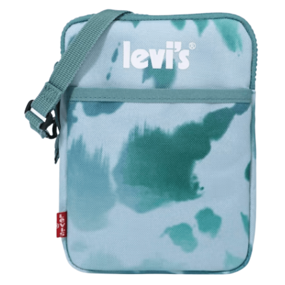 Crossbody O Lanyard Levis porta celular - Celeste