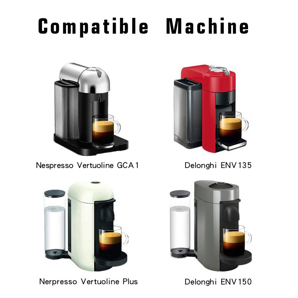 Nespresso- Máquina de café y expreso VertuoPlus por De'Longhi