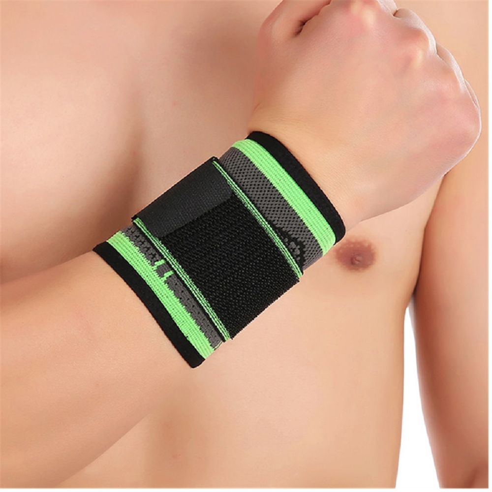 Muñequera corta elastico protector deportes