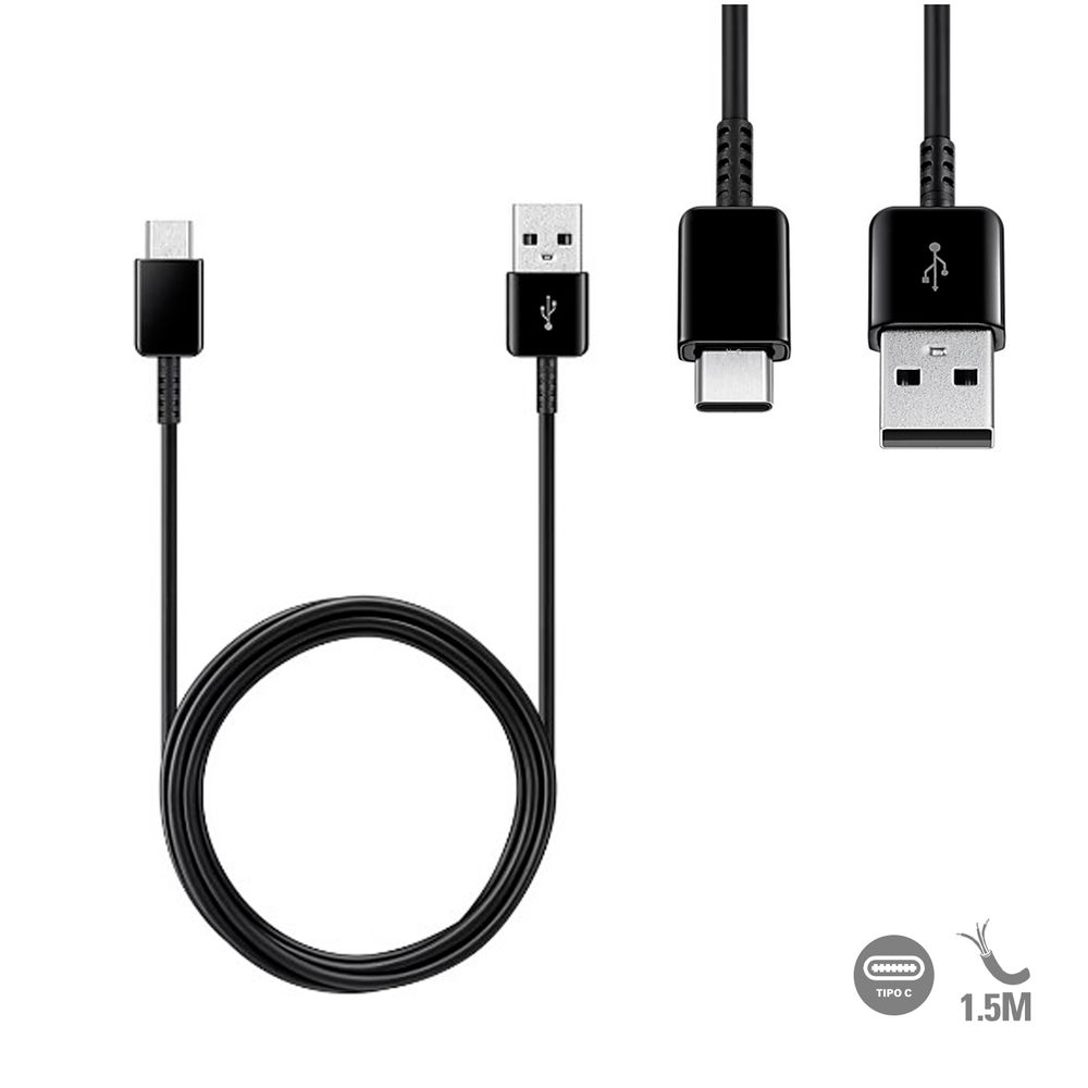 Cable Samsung de Carga y datos EP-DG930IBEGWW 1.5 M USB-A A USB-C