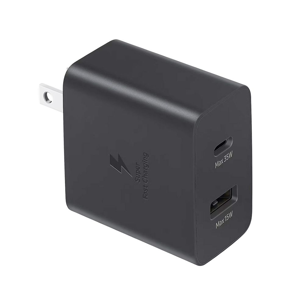 Cargador de Pared Duo USB-C Y USB-A TA220NBEGCA 35W carga Super Rapida