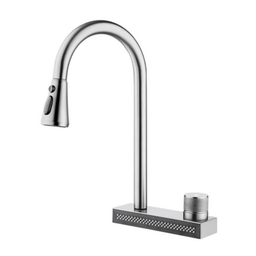 Mezcladora para cocina pico extraíble MC304-0900 Satinado