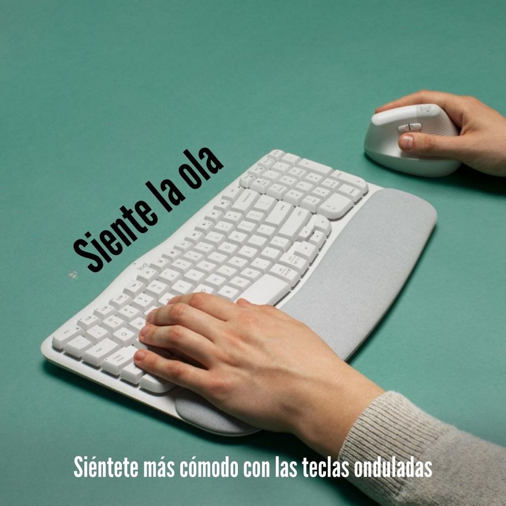 Teclado best sale logitech wave