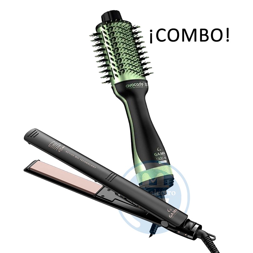 Combo Gama Alisadora BECHS0000002339 y Cepillo Secador