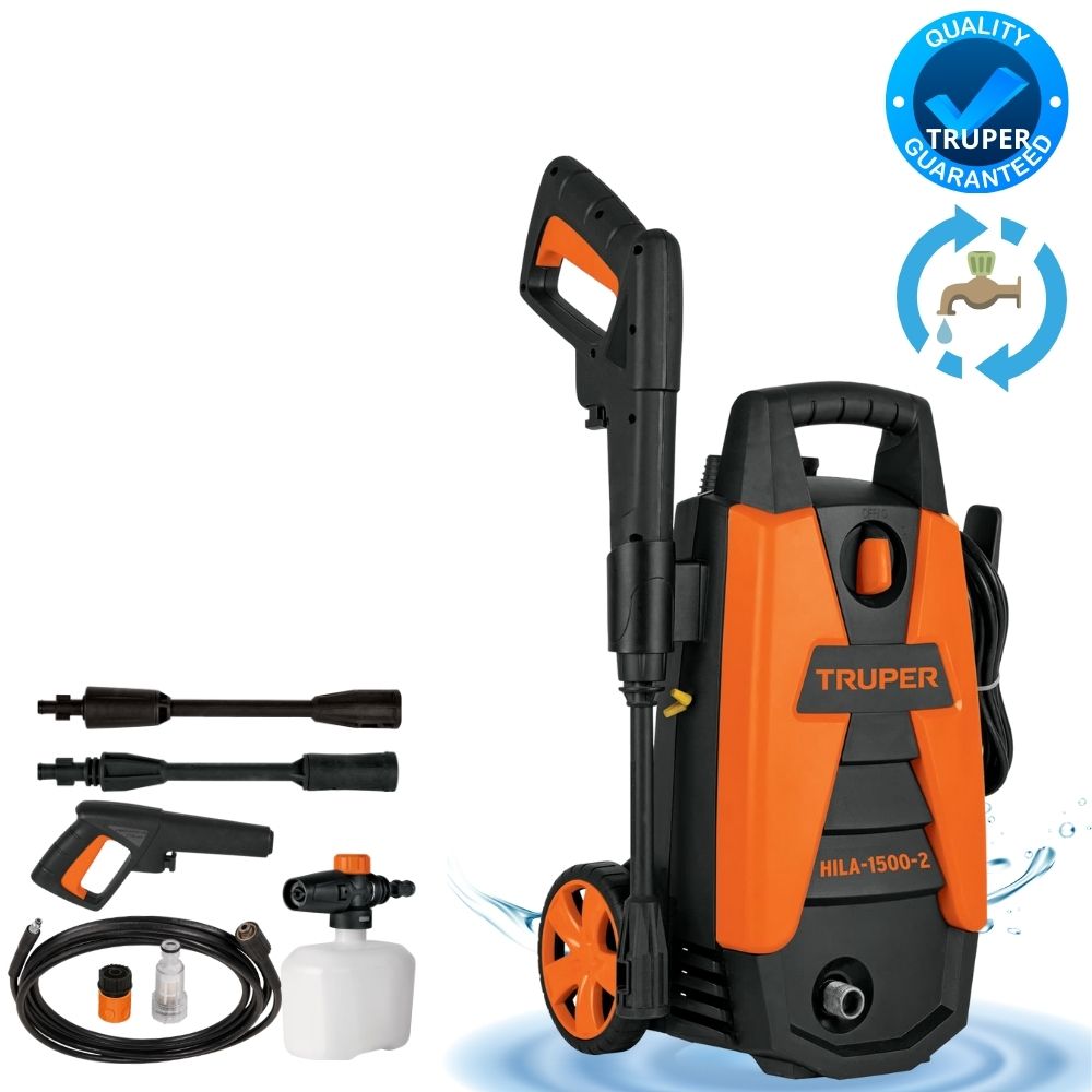Hidrolavadora portátil 1500 psi,1400W truper