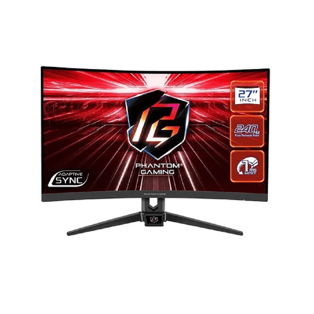 Monitor Gaming Curvo  Asrock Phantom PG27F15RS1A Led 27"", Full Hd