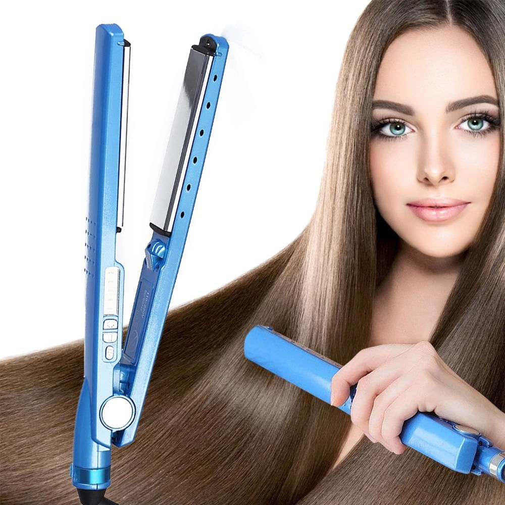 Plancha Alisador Nano Titanium Para Cabello Digital