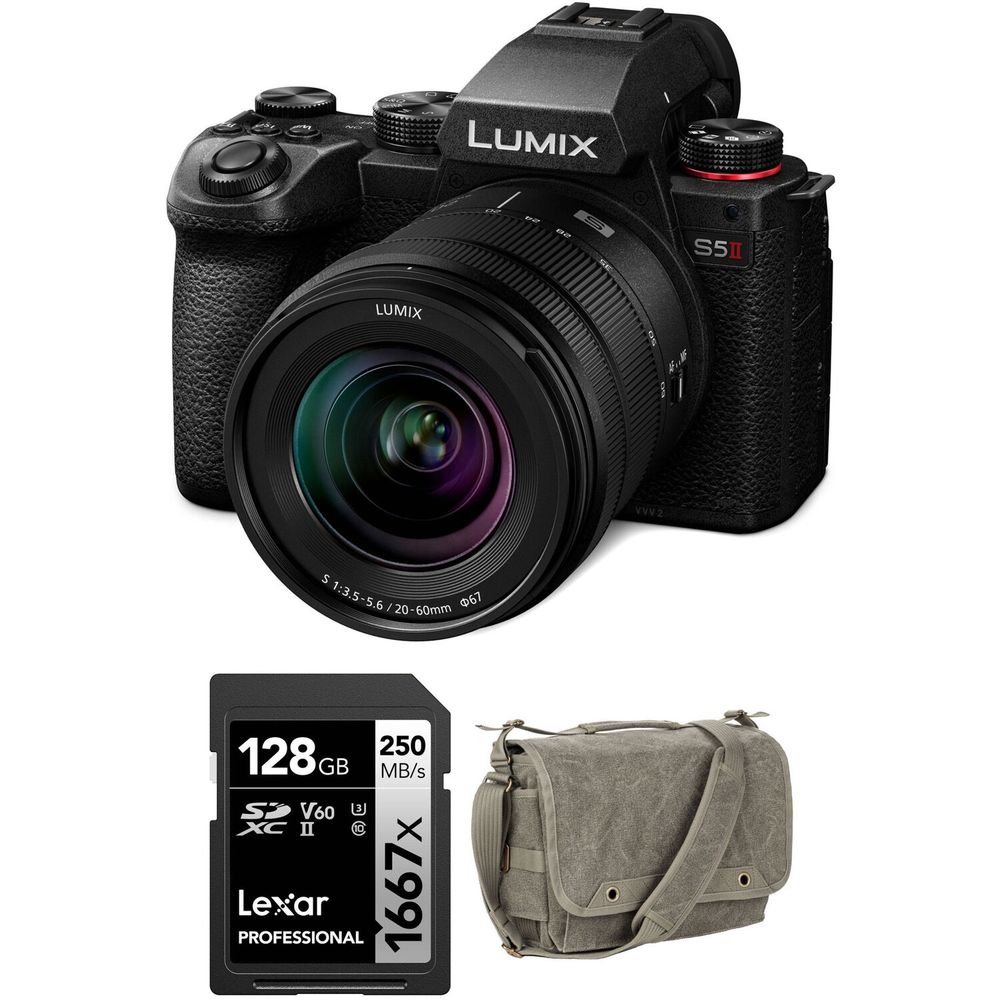 Kit de Cámara Mirrorless Panasonic Lumix S5 Ii Lente Y Accesorios