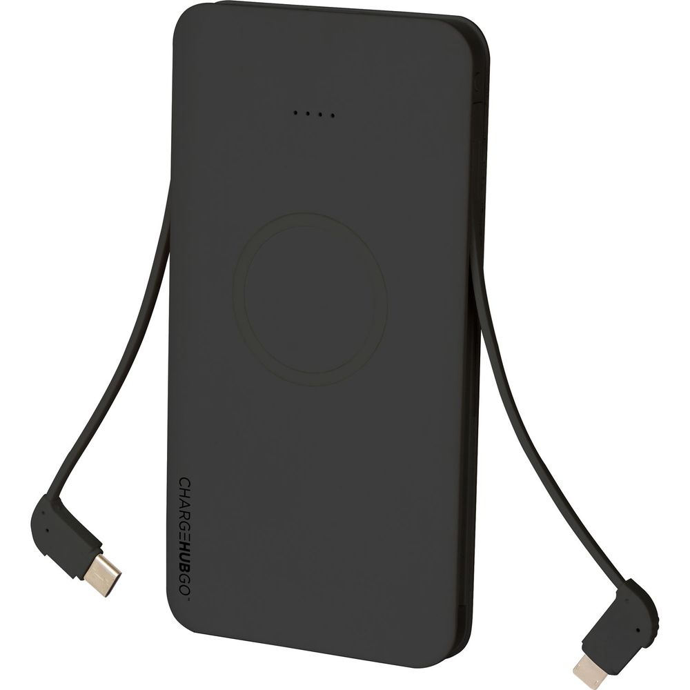 Banco de Energía Inalámbrico Chargehub Go+ con Cables de Carga