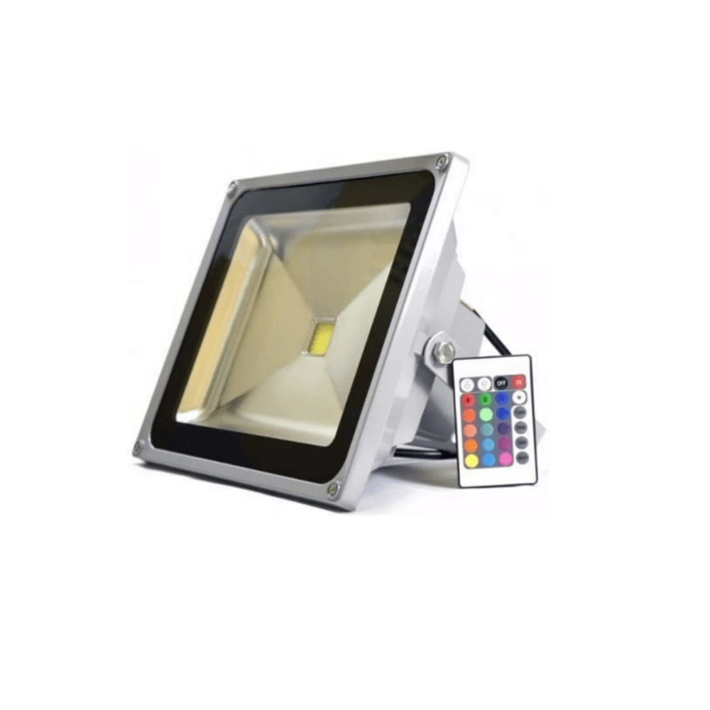 Reflector Led RGB30w a Control Remoto