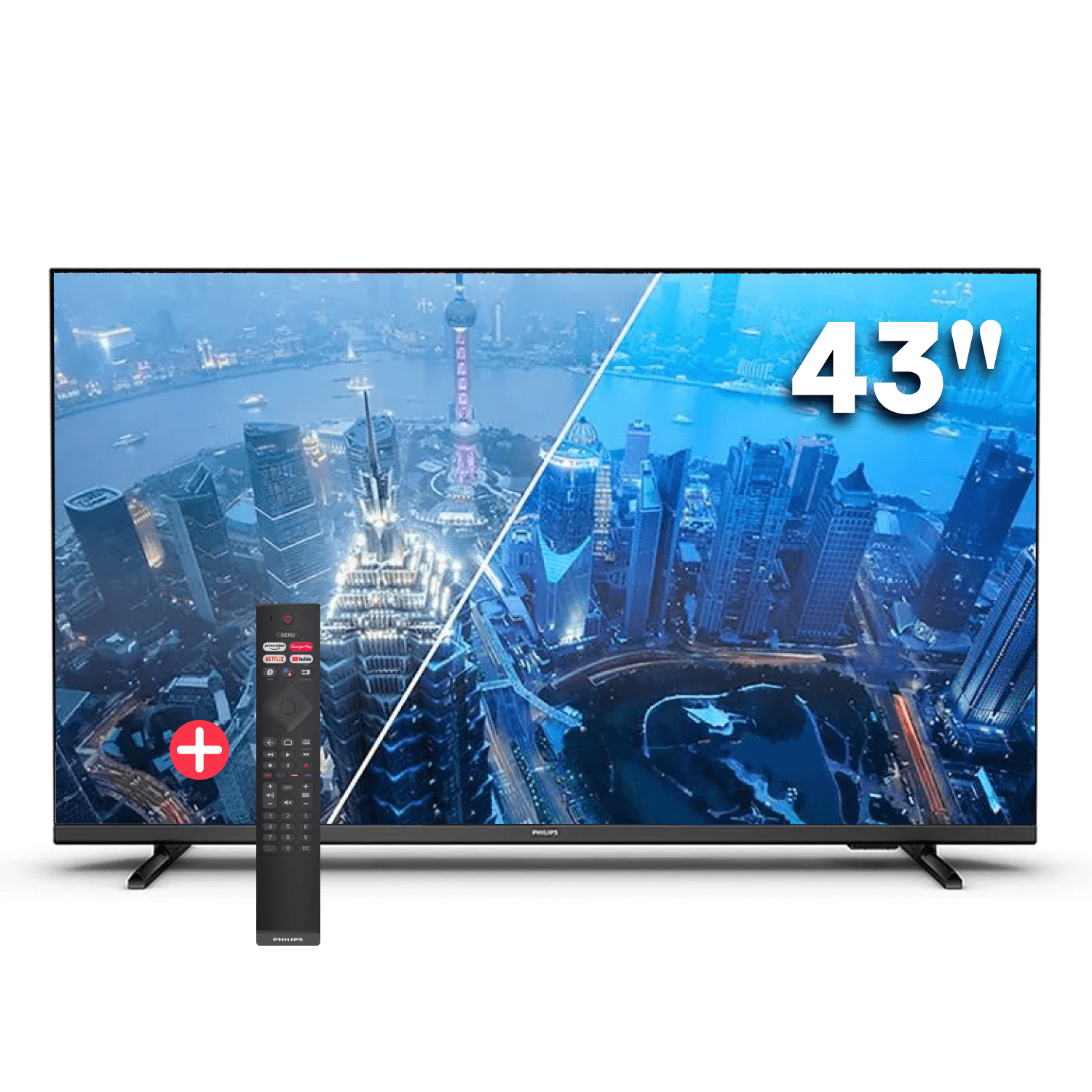 Televisor Philips 43"" 43PUD7406