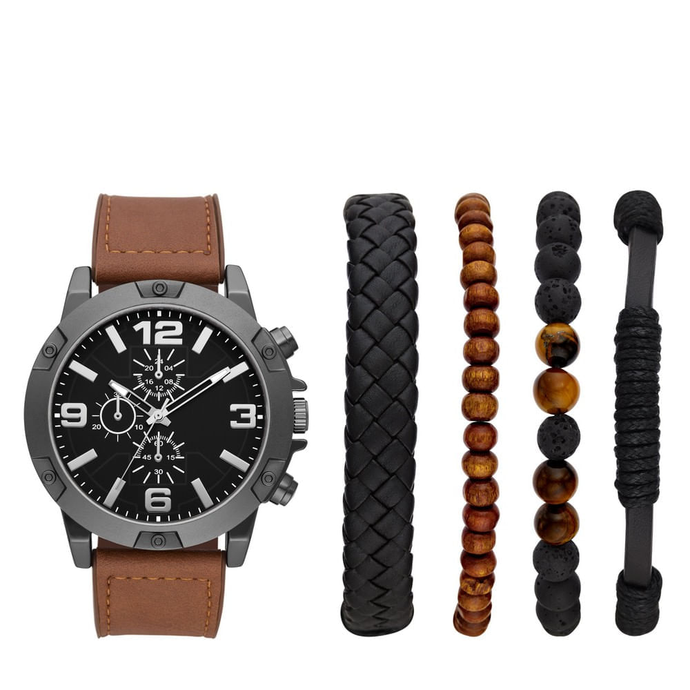Set Reloj Análogo para Hombre Folio FMDAL1190