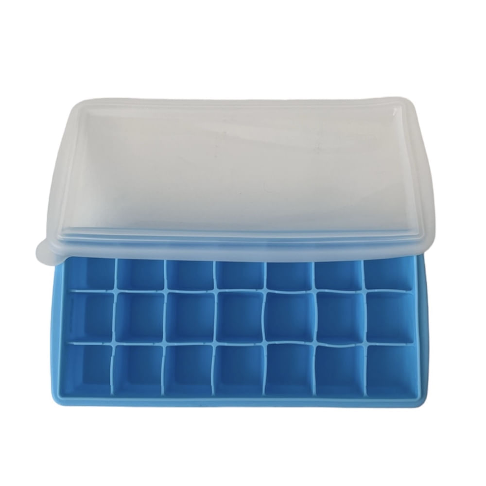 Cubeta de Hielo de Silicona KIOXX 15 Cavidades Azul - Promart