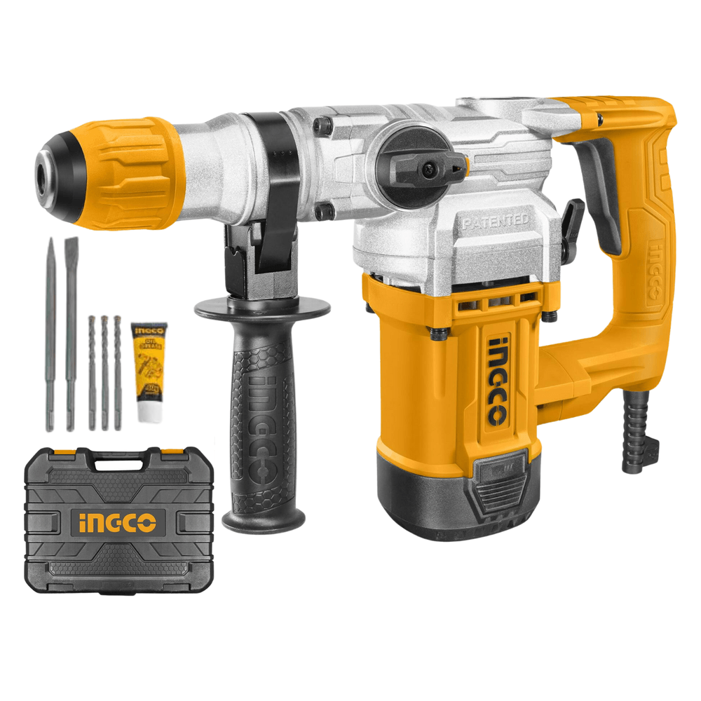 Rotomartillo SDS Plus1050W 4.5 Joules Ingco RH10506