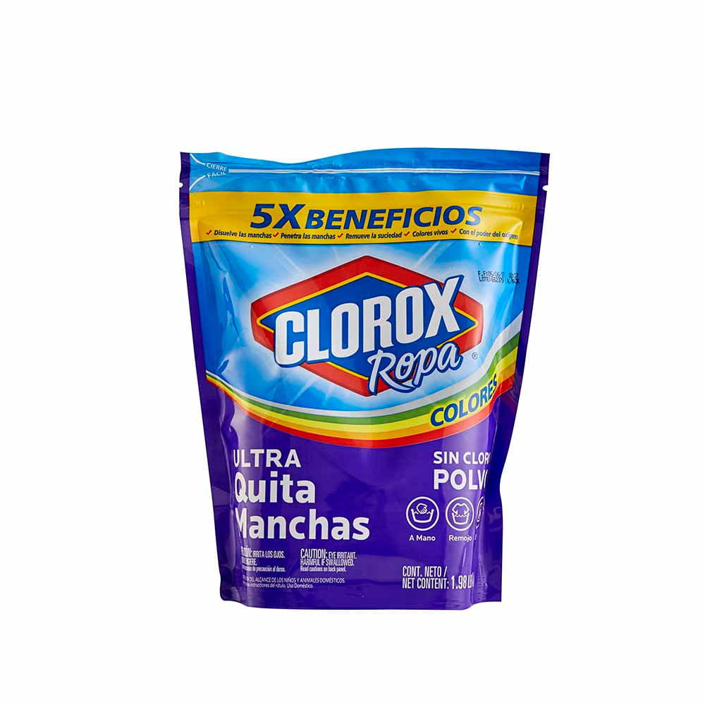 Ultra Quitamanchas Clorox Colores Bolsa 900g