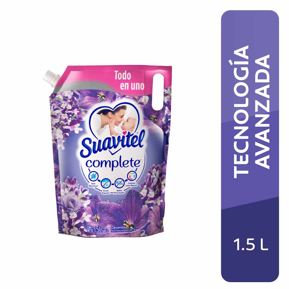 Suavizante SUAVITEL Complete Lavanda Doypack 1.5L