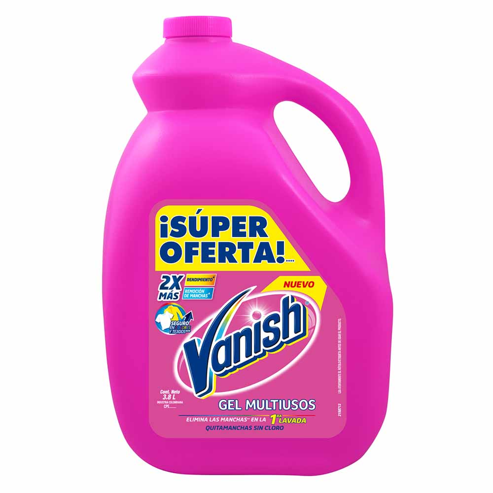 Quitamanchas Líquido VANISH Galonera 3.78L