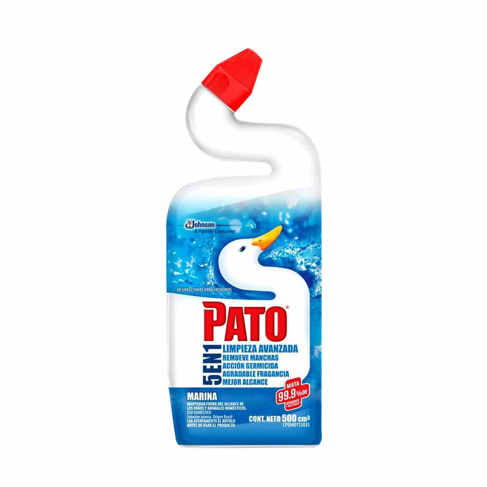 Desinfectante de Baño PATO Líquido Marina Botella 500ml