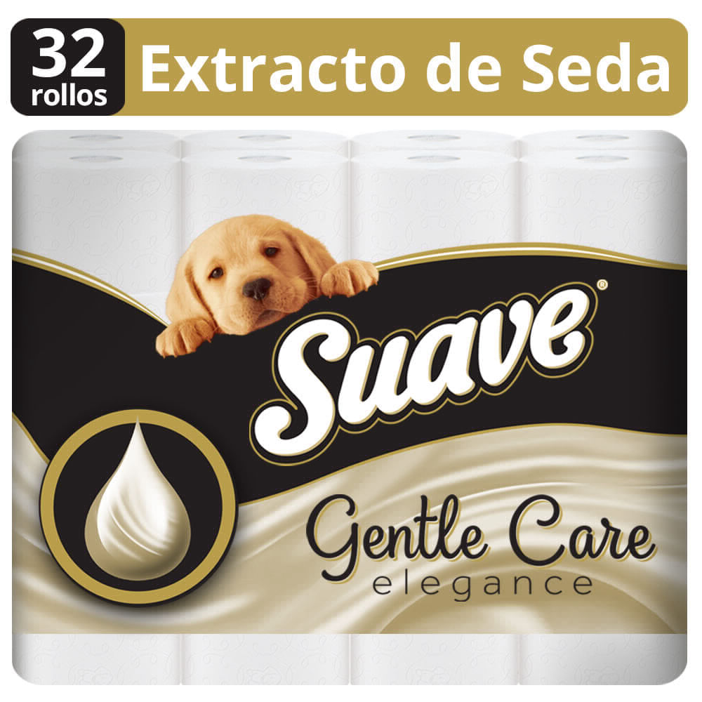 Papel Higiénico SUAVE Esencias Doble Hoja Paquete 32un