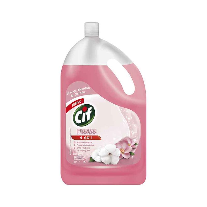 Limpiador en crema CIF Bioactive Rosas y Jazmines 500 ml