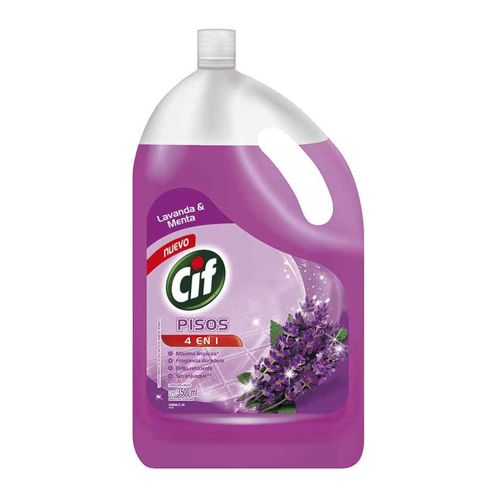 Limpia Pisos Líquido Cif Lavanda y Menta 3.5 L