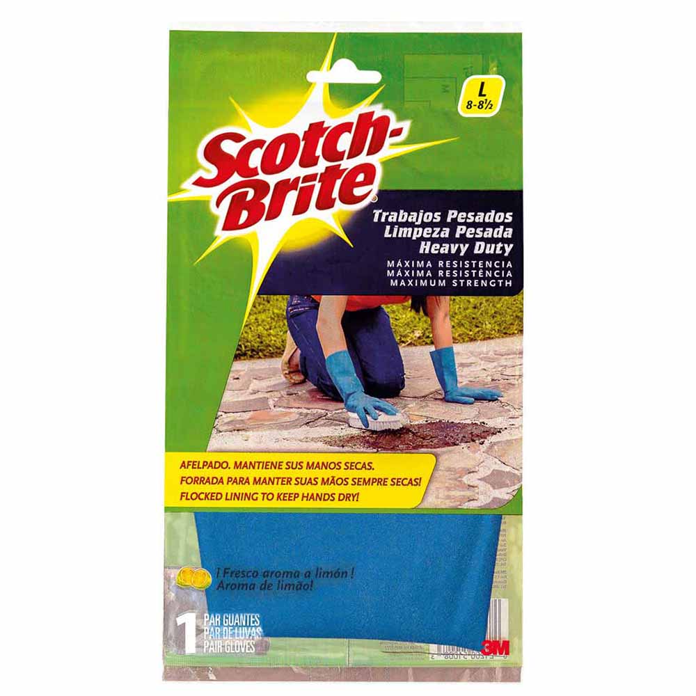 Guante SCOTCH BRITE Talla 8 Paquete 1un