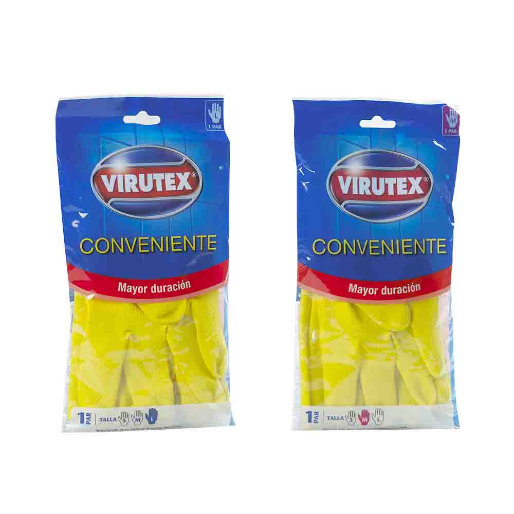 Guante VIRUTEX Conveniente Talla M Bolsa 1un
