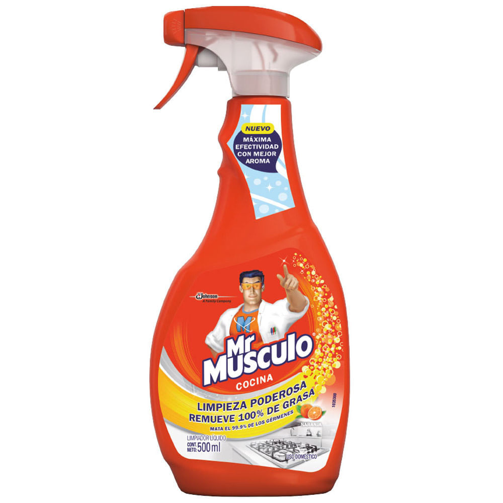 Sacagrasa MR. MÚSCULO Naranja Gatillo 500ml