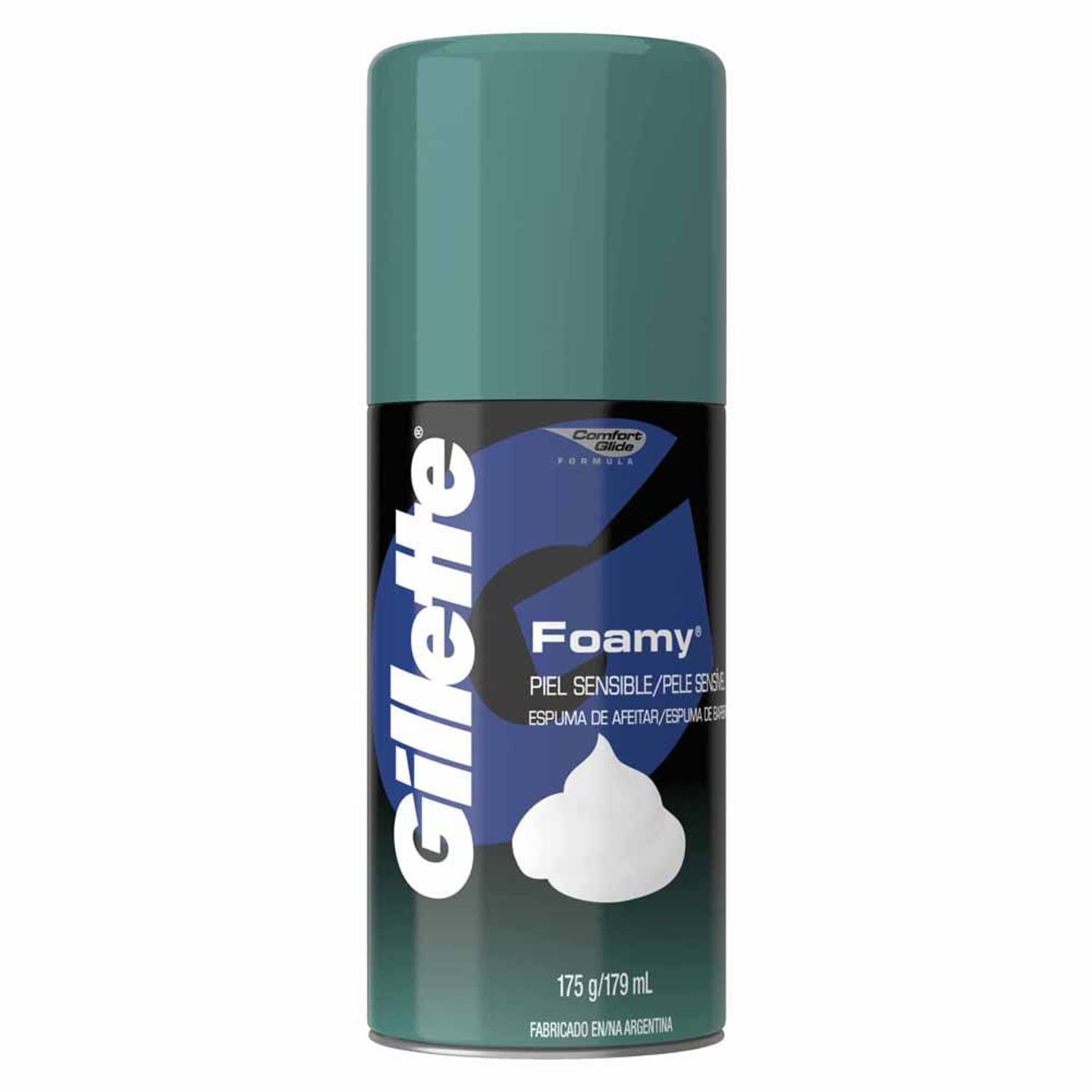 Espuma de Afeitar GILLETTE Foamy Sensitive Frasco 56g - Oechsle