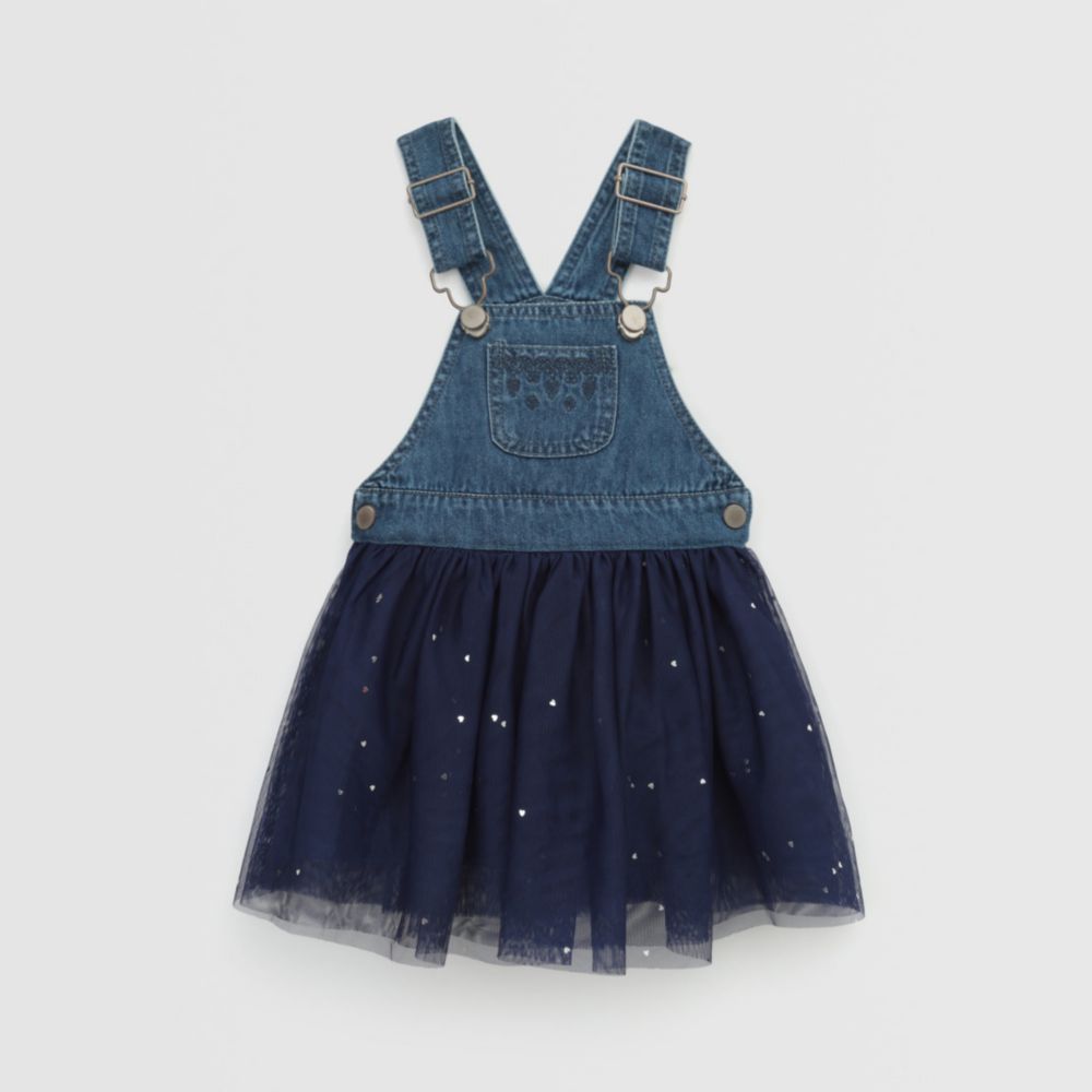 Vestido Para Beb Ni a Baby Circus Tul Denim Oechsle.pe Oechsle