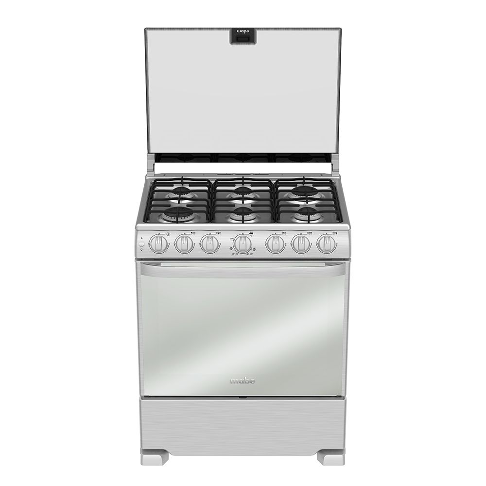 Cocina a Gas EME7675CSYX1 6 Hornillas Inox | Oechsle - Oechsle