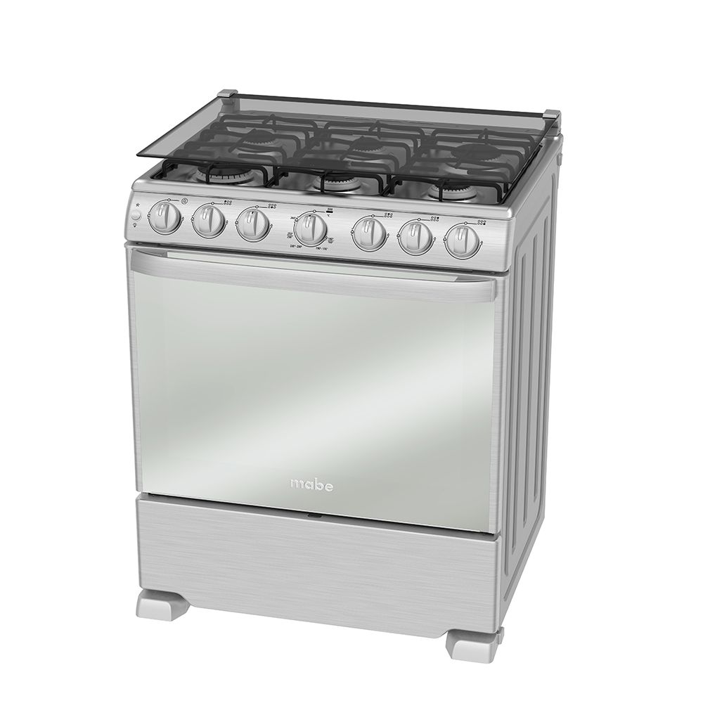 Cocina Mabe Cmp7620Fx0 6 Quemadores - Acero Inoxidable | Knasta Chile